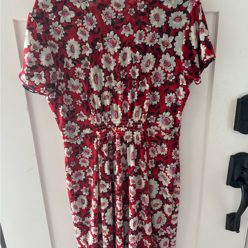 CAbi Gemini Dress 6577 black and white/Red and white reversible dress. - Picture 8 of 9